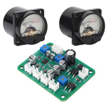 Kit di pannello con 2 pezzi di luci di sfondo calde e misuratori VU per amplificatori di potenza 0-500μA