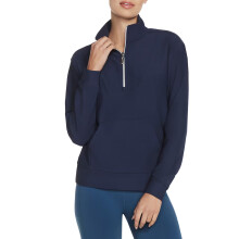 (M, Navy) Skechers Womens/Ladies GoLuxe Quarter Zip Pullover