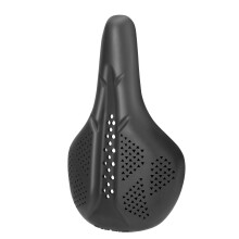Funda completa de sillín de silicona para bicicleta 260x195x40mm negro