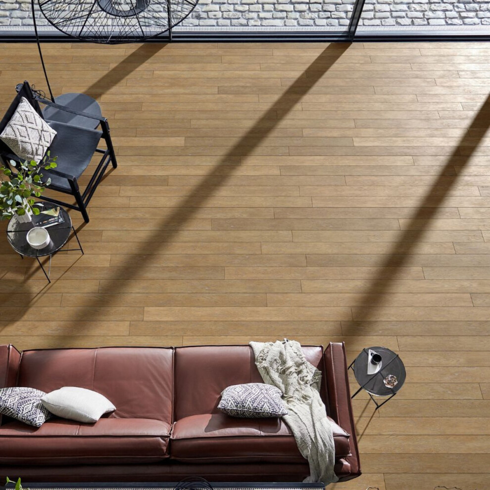 (1.08 Mâ² / Pack, Brown 36 Brushed/Smoked White Hardwax Oiled Brown) Chene 18Mm Engineered Wood Flooring 9505499337770