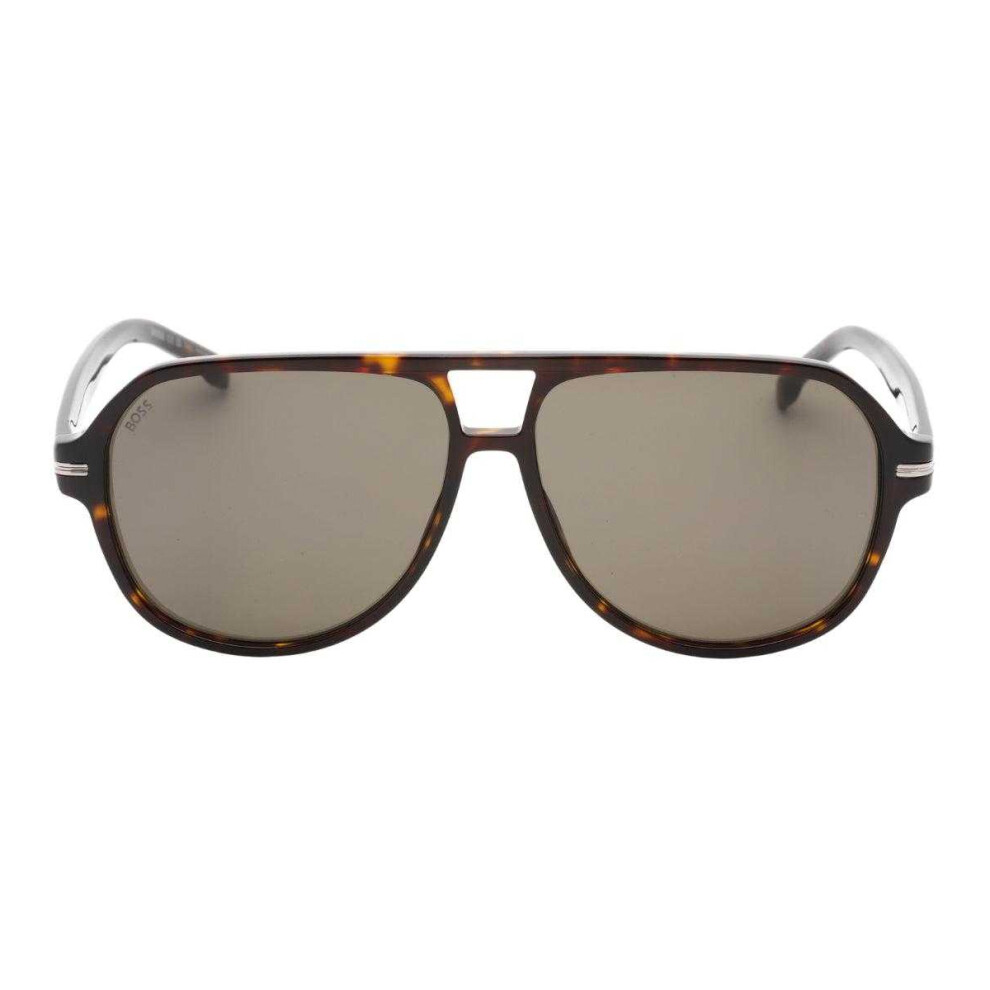 Hugo Boss Mens Havana Sunglasses Brown