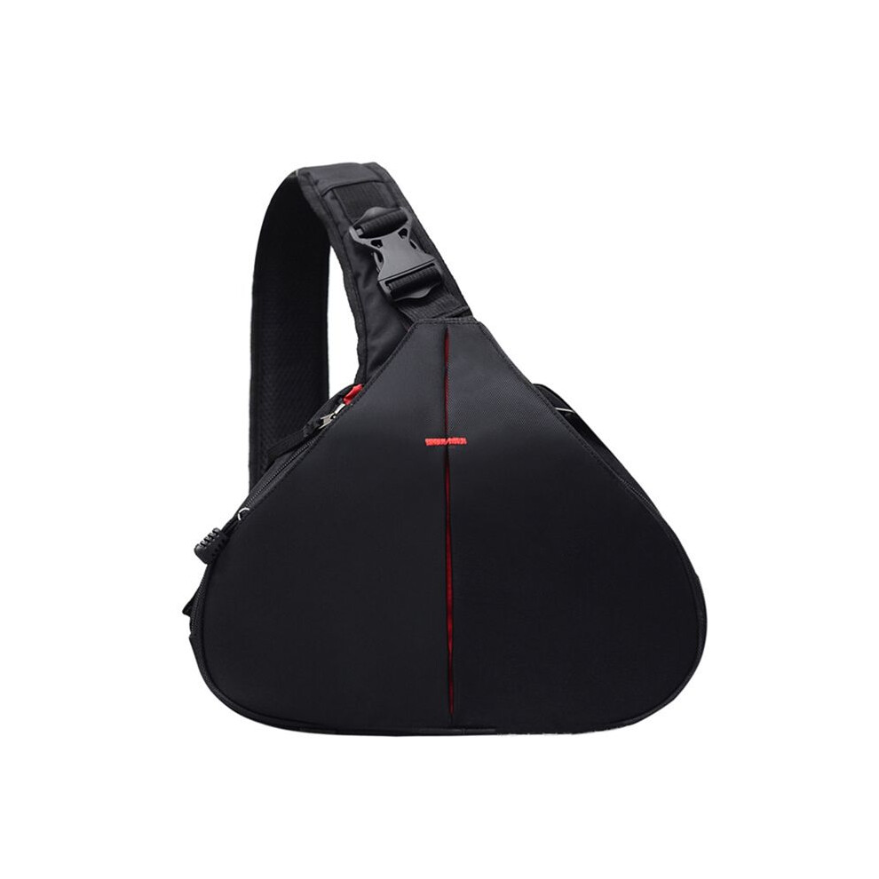 Dslr Shoulder Camera Bag Waterproof Travel Small Photography Bags Triangle Sling Bag For Digital Camera Black 6034191702126