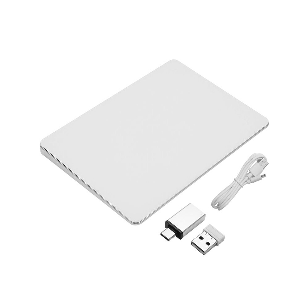 Touchpad Multi-Function Gestures Trackpad Rechargeable Wireless Touchpad For Laptop Ios White 6034120103253