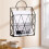 File Organizer Wall Mount Decorative Organizer Vertical Wire Shelf Display Holder Stylish Space Saving File Storage A 5