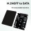 M.2 B-Key NGFF para  3.0 6 Gbps 2,5 Polegadas Riser Board NGFF M.2  SSD Adaptador com Suporte para 2230 2242 2260 2280 M.2  SSD 3