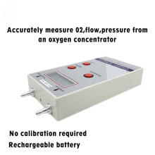 Analyseur D'Oxygène Professionnel Portable, Détecteur de Concentration D'Oxygène O2, Détecteur de Débit et de Pression, Détecteur de Gaz.