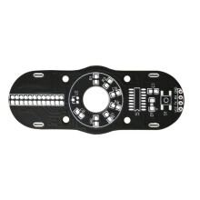 LED Flashing Finger Tip Gyroscope DIY Electronic Kit 51 Microcontroller Circuit Board Welding Assemble Components