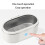 upgraded 3-in-1 version Ultrasonic Retainer Cleaner Machine, degassing technology+ultrasonic+UV(White) 4