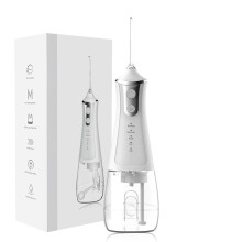 Electric Water Flosser - Portable Dental Flosser Oral Cleaning, Waterproof Oral Irrigator for Gum(White)