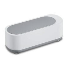 Ultrasonic Jewelry Cleaner, 300ml Portable Ultrasonic Cleaning Machine, Professional Household(White)