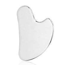 Stainless Steel Gua Sha Facial Tools - Guasha Tool for Face, Face Sculpting Tool, Jawline Shaper(Silver)