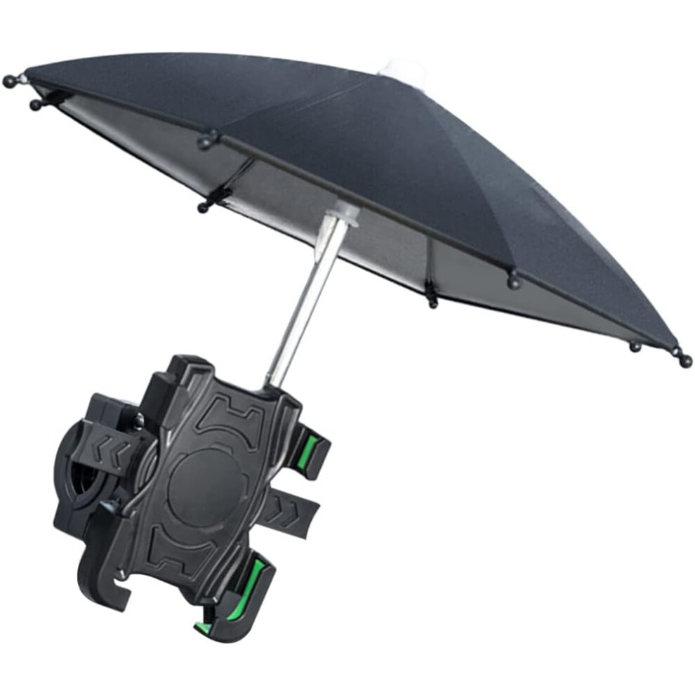 Sturdy Phone Holder With 360 Degree Adjustment Secure Support For Your Device (Handlebars)(Black) Black 6976918088895