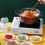 Electric Garlic Chopper,250ML 3-Leaf Blade Portable Small Food Processor with USB Charging(Green) 8