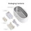 upgraded 3-in-1 version Ultrasonic Retainer Cleaner Machine, degassing technology+ultrasonic+UV(White) 6