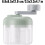 Manual Garlic Press with Stainless Steel Blade for Efficient Grinding and Chopping, Multi Function(Green) 7