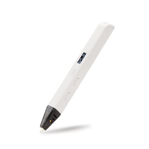 3D Pen + 10 Color PLA + DesignPad Mat Kit(White)