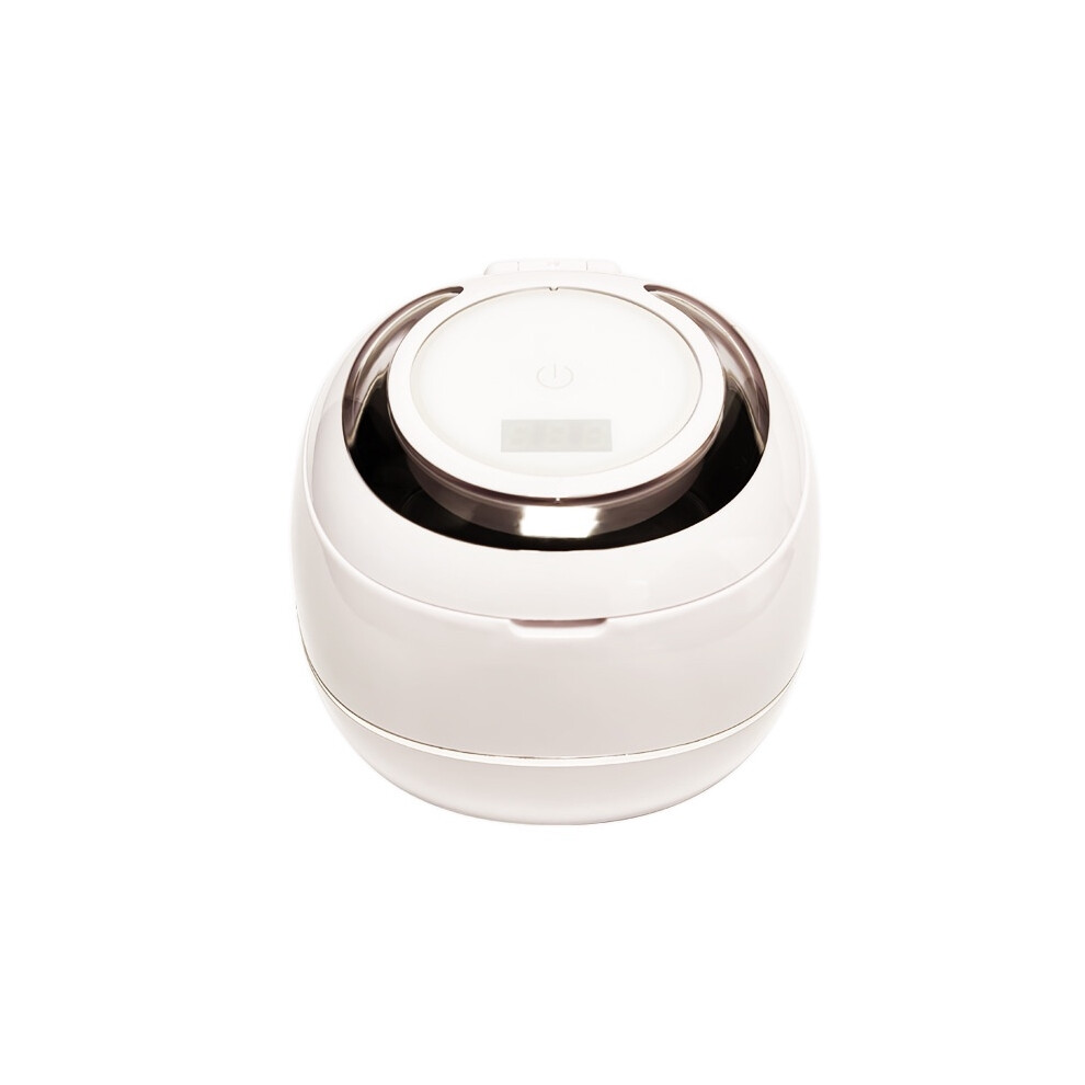 Chronus White Ultrasonic Jewelry Cleaner,50Khz Professional Jewelry Cleaner Machine With 3 Timer Modes For Jewelry(White)