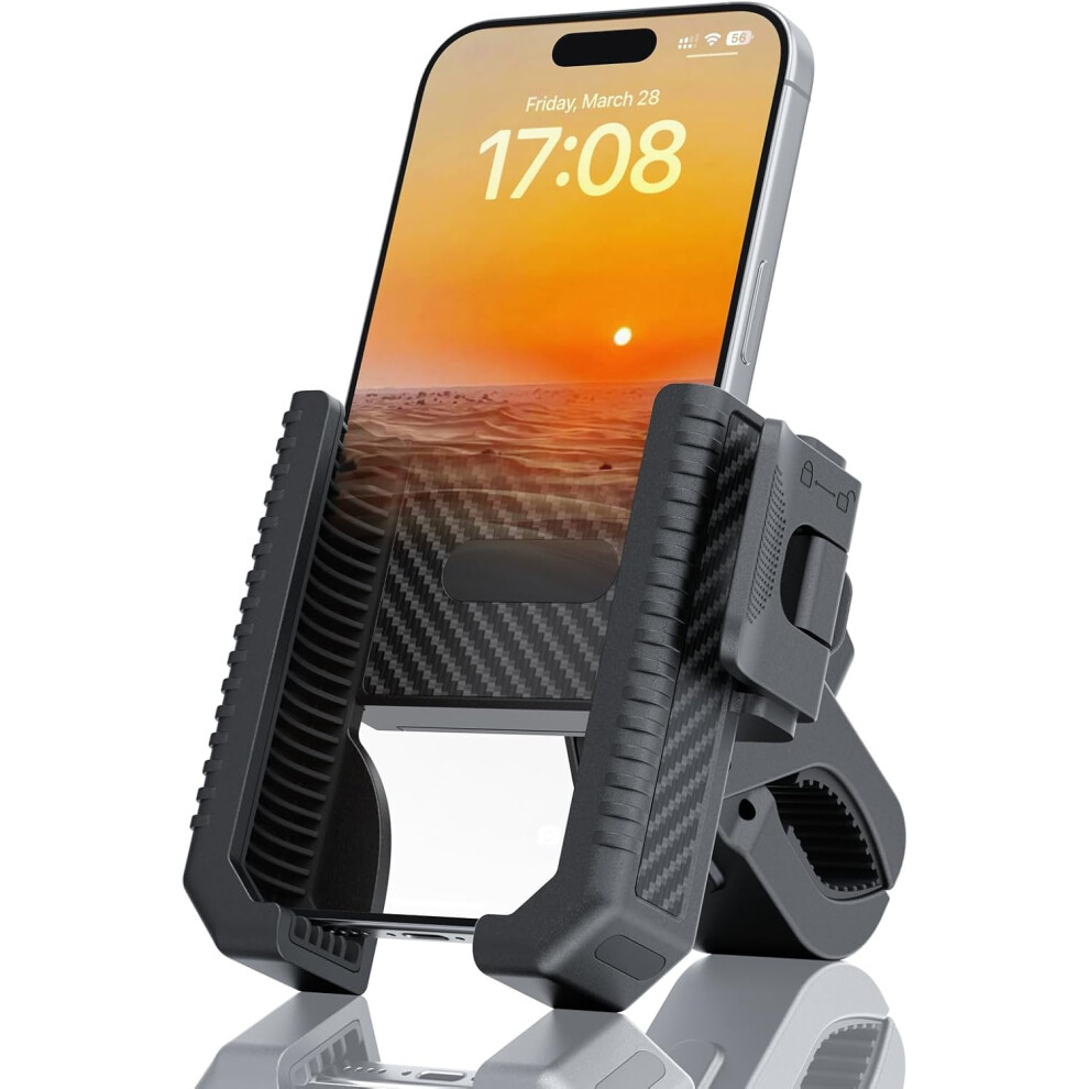 Car Phone Holder Car Phone Mount For Air Vent, 360 Degree Rotation Auto Lock Car Phone Holder(Black) Black 6976918089038