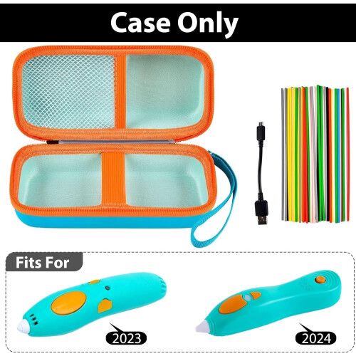 3D Pen + 10 Color PLA + DesignPad Mat Kit(White) 1