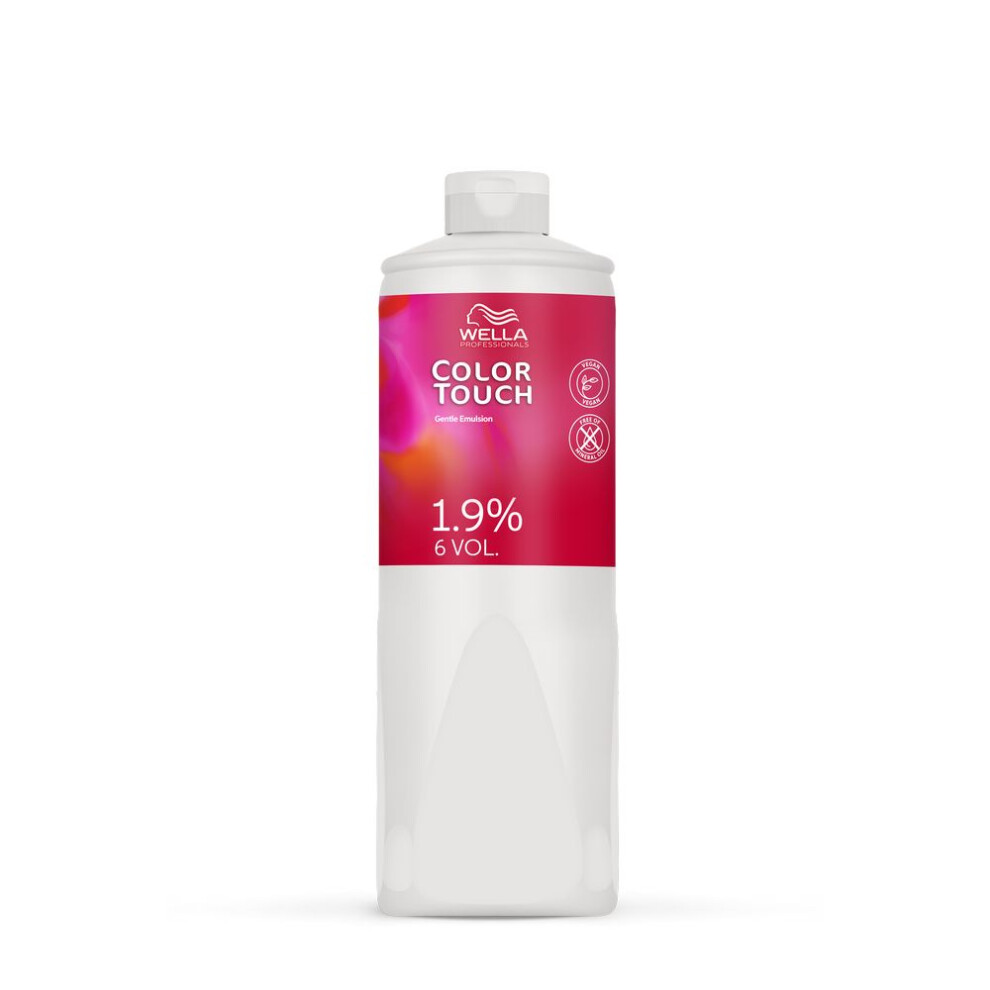Photos - Hair Dye Wella Colour Touch Cream Lotion 1.9 6 Vol 500ml 