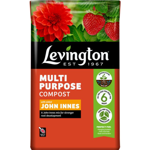 Levington Levington - Multi Purpose Peat Free Compost With John Innes - 50L 1