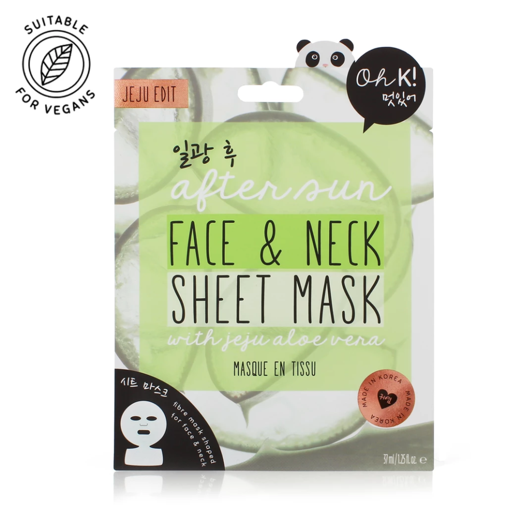 Oh K! After Sun Face & Neck Sheet Mask