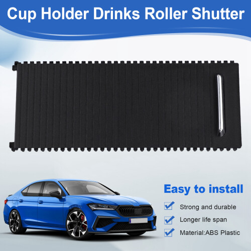 Car Interior Center Console Blind Cup Holder Drinks Roller Shutter for  Superb 2009-2015 3T08625319B9 1