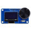 0.96 Inch OLED Display Module with Buttons EC11 Rotary Encoder IIC Interface LCD Screen 10