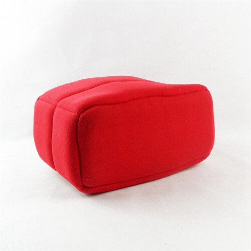 Camera Bag Camera Insert Bag with Drawstring Adjustable Divider Camera Lens Soft Bag for ,, Red 2