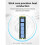 SSD Copper Heatsink Solid State Disk Cooler Compatible with NVMe/NGFF M.2 SSD 2280 Harddisk for Laptop Desktop PC 2