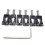 10,8 mm Elgitarr Kalebassbro Mässing Brosadel Vibrato Brosadel 6-Strängad Gitarrsadel Svart 1