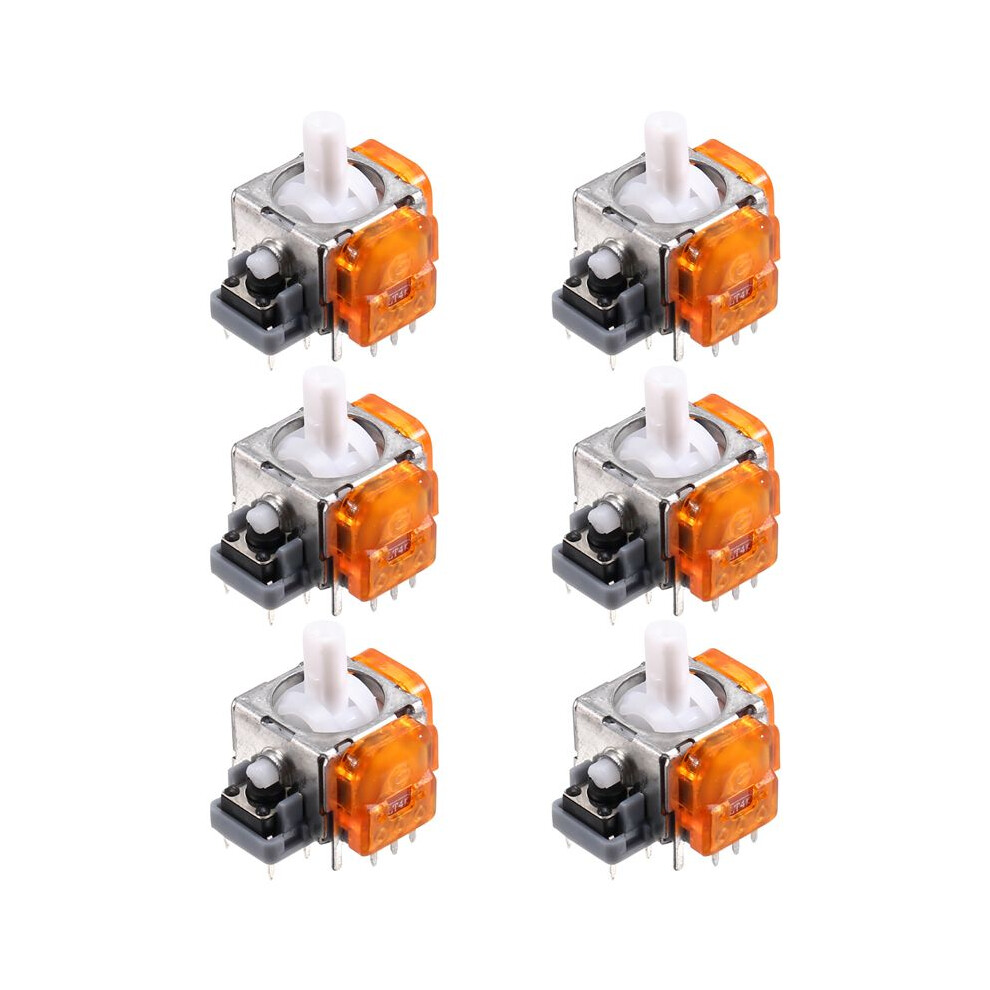 6Pcs Tmr Electromagnetic Joystick For Pro Gamepad Tmr Joystick 3D Analog Thumb Stick Controller 6032760054096
