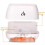 Salt Stone Aroma Air Humidifier Flame Colored Light NightLight Aromatherapy Essential Oil Diffuser AromatherapySprayer B 6