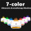 Salt Stone Aroma Air Humidifier Flame Colored Light NightLight Aromatherapy Essential Oil Diffuser AromatherapySprayer B 5