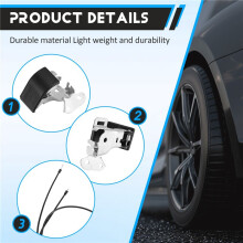 Car Hood Release Cables and Handle Set for Cooper R55 R56 R57 R58 R59 2007-2015 51232751378 51237148865 51237149591