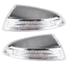 1Pair Side Door LED Light Lamps Door Wing Mirror Turn Signal Light for - W204 W164 ML Class ML300