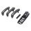 1Set RHD Car Interior Door Pull Grab Handle for  Bora  4 MK4  1999-2004 Window Lifter  Panel 3B2867171E 6