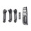 1Set RHD Car Interior Door Pull Grab Handle for  Bora  4 MK4  1999-2004 Window Lifter  Panel 3B2867171E 3
