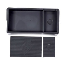 Bandeja de Almacenamiento para Tablero de Consola Central para ID.7 ID7 2024 Pantalla de Navegación para Automóvil Caja de Almacenamiento Trasera