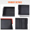 Center Console Dash Storage Tray for  ID.7 ID7 2024 Car Navigation Screen Rear Storage Box Organizer Insert 5
