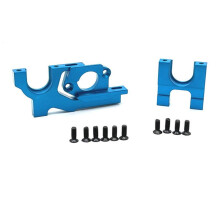 Metal Adjustable Motor Mount and Center Gear Mount Set for 104072 104001 104002 1/10 RC Car Upgrades Parts,