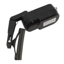 Tergicristallo per casco da motocicletta, 2 velocità, ricaricabile, impermeabile, batteria da 800mAh