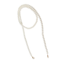 110 cm Perlen-Tragekette, 10-mm-Perlen, für Taschen