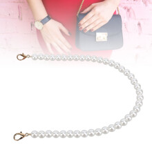 Elegante 40cm Künstliche Perlen-Henkelkette für Taschen und Brieftaschen