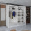 (White, 208cm) Charlie High Gloss Sliding Wardrobe 3