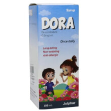 Dora 0.5mg/ml Syrup | Dora Syrup provides effective relief from allergy symptoms - 150ml