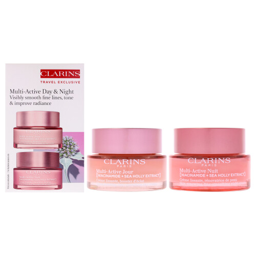 Clarins Clarins Multi-Active Partners Kit for Unisex 2 Pc