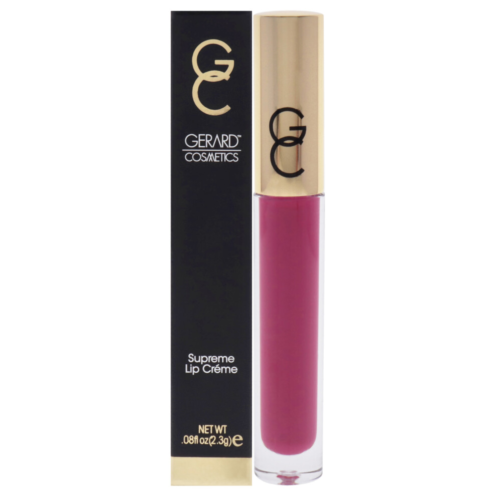 Gerard Cosmetic Supreme Lip Creme Electric Rose 0.08 Oz Lip Gloss