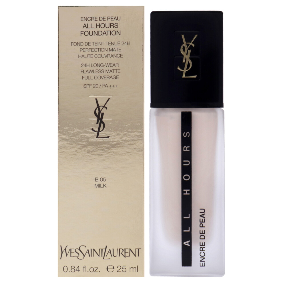 Yves Saint Laurent All Hours Foundation Spf 20 B05 Milk 0.84 Oz