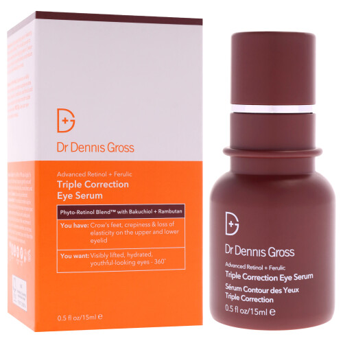 Dr. Dennis Gross Advanced Retinol Plus Ferulic Triple Correction Eye Serum 0,5 oz 2